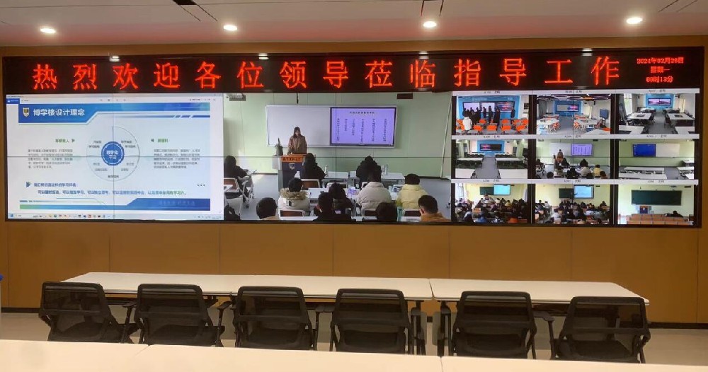 南京醫科大學蘭青書記及馮副校長一行蒞臨博學樓指導開學工作，及對博學樓改造項目成果驗收